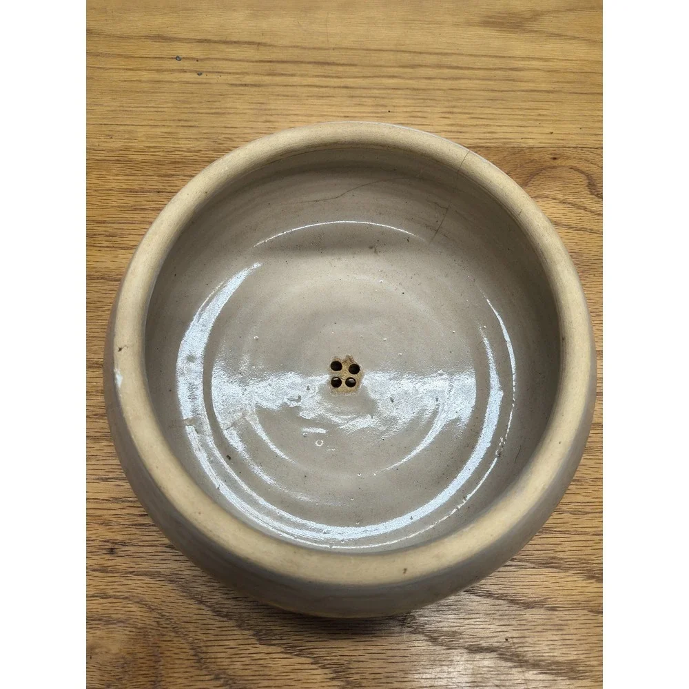 Vintage P.R. Storie Pottery MARSHALL TEXAS Bowl Planter 1980s - Picture 5 of 8
